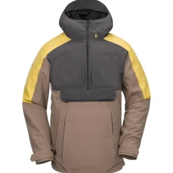 Veste De Ski|Veste De Ski Homme<Volcom Blouson Ski Brighton Pullover Chestnut Brown