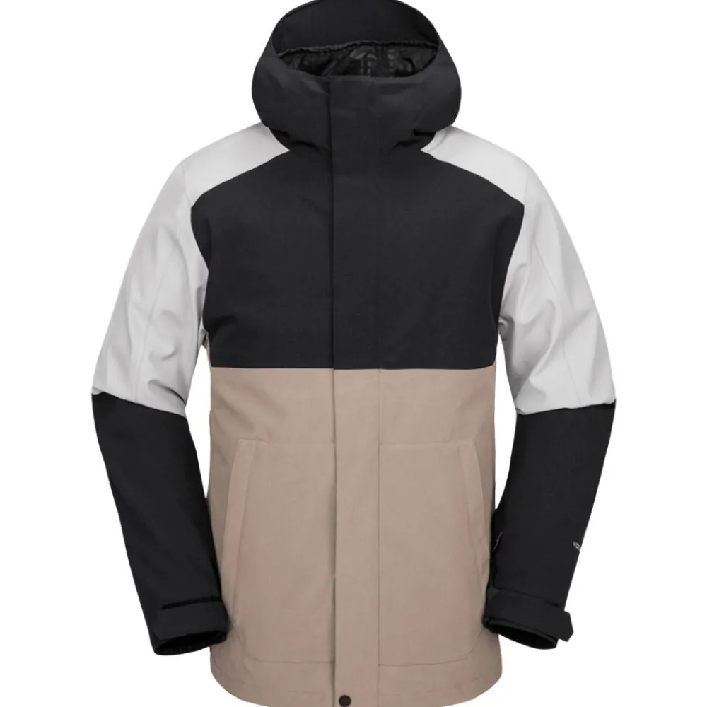 Sale Blouson Ski Brighton Full Zip Jacket Chestnut Brown Homme Veste De Ski|Veste De Ski Homme