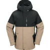 Veste De Ski|Veste De Ski Homme<Volcom Blouson Ski L Ins Gore-Tex Jacket Chestnut Brown