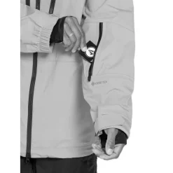 Outlet Blouson Ski Longo 20K Pullover Indigo Homme Veste De Ski Homme|Veste De Ski