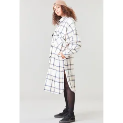 New Blouson Street Sotola Coat Scot Print Blouson - Parka