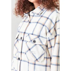 New Blouson Street Sotola Coat Scot Print Blouson - Parka