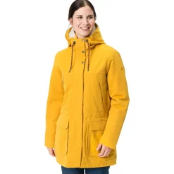 Online Blouson Street Women's Manukau Parka II Burnt Yellow Blouson - Parka