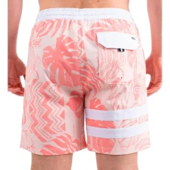Clearance Boardshort Phntm Eco Block Party Volley 17 Candy Pink Boardshort - Maillot De Bain