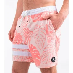 Clearance Boardshort Phntm Eco Block Party Volley 17 Candy Pink Boardshort - Maillot De Bain