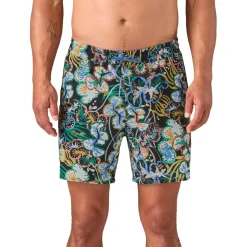 New Boardshort M's Hydropeak Volley Shorts 16' Undersea Black Boardshort - Maillot De Bain