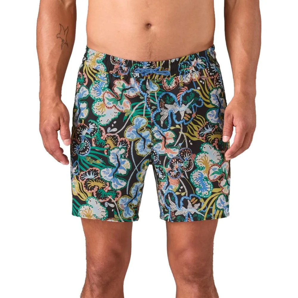 New Boardshort M's Hydropeak Volley Shorts 16' Undersea Black Boardshort - Maillot De Bain