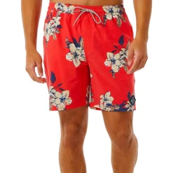 Boardshort - Maillot De Bain<Rip Curl Boardshort Aloha Hotel Volley Hibiscus Red