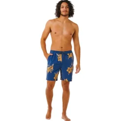 Online Boardshort Aloha Hotel Volley Washed Navy Boardshort - Maillot De Bain