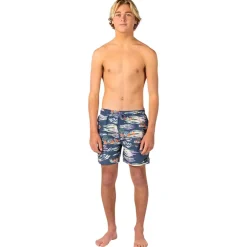 New Boardshort Scenic Volley Washed Navy Boardshort - Maillot De Bain