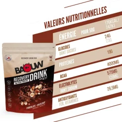 New Boisson Boisson De Récupération Chocolat Noisette Entrainement|Boisson Énergétique