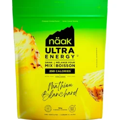 Entrainement|Boisson Énergétique<Naak Boisson Ultra Energy Drink Mix 720 g. Ananas Ginseng