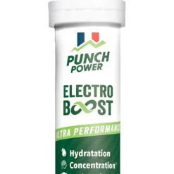 Boisson Énergétique|Entrainement<Punch Power Boisson Electroboost - Tube 20 Comprimés Citron Caféine