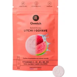 Entrainement|Alimentation Sportif<Qwetch Boisson Solid Drinks Bio (x12) Litchi & Goyave