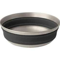 Online Bol Detour Stainless Steel Collapsible Bowl 95 g. Black Vaisselle Camping