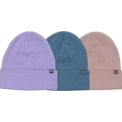 New Bonnet Standard Roll Up Beanie 3 Pack Dusty Pastal Bonnet Et Bandeau