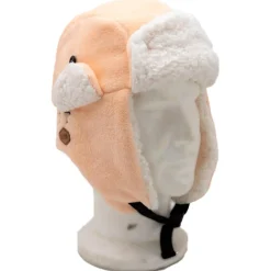 Hot Bonnet Chapka Plaid Dark Pink Bonnet Et Bandeau