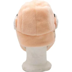 Hot Bonnet Chapka Plaid Dark Pink Bonnet Et Bandeau