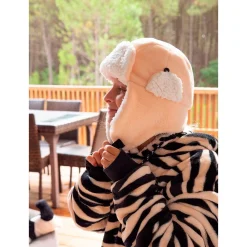 Hot Bonnet Chapka Plaid Dark Pink Bonnet Et Bandeau