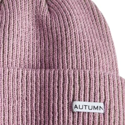 Bonnet Et Bandeau<Autumn Bonnet Cord Beanie Dusty Pink Grey