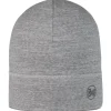 New Bonnet Merino Lightweight Beanie Solid Light Grey Bonnet Et Bandeau