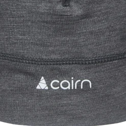 New Bonnet Merino Hat Black Chine Bonnet Et Bandeau