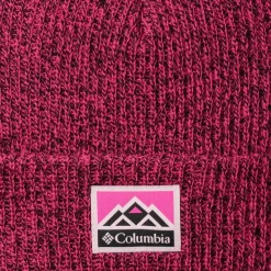 Bonnet Et Bandeau<Columbia Bonnet Youth Whirlibird Cuffed Beanie Pink Ice Black Marled Mountains