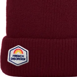 Bonnet Et Bandeau<French Disorder Bonnet Beanie Tribeca Burgundy