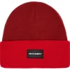 Sale Bonnet Tc Stretch Logo Beanie Red Line Iron Red Bonnet Et Bandeau