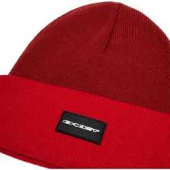 Sale Bonnet Tc Stretch Logo Beanie Red Line Iron Red Bonnet Et Bandeau