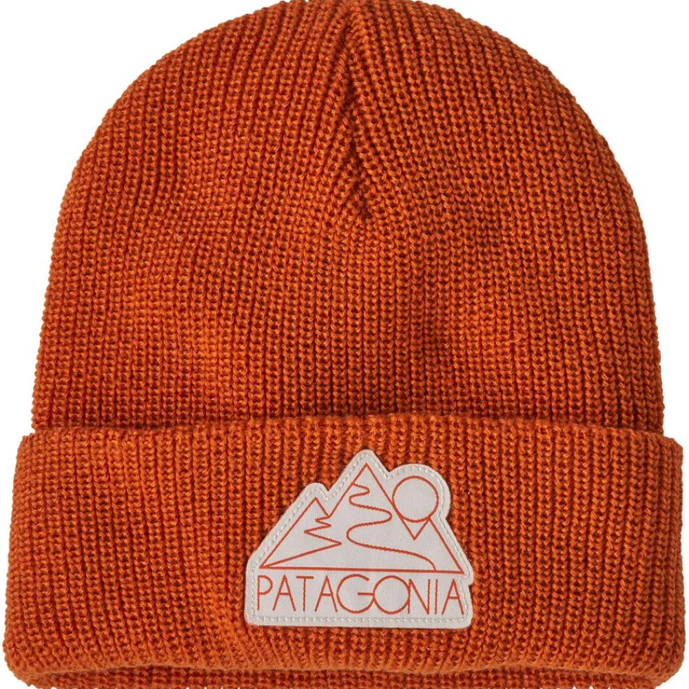 Bonnet Et Bandeau<Patagonia Bonnet Kid's Logo Beanie Z's and S's Redtail Rust