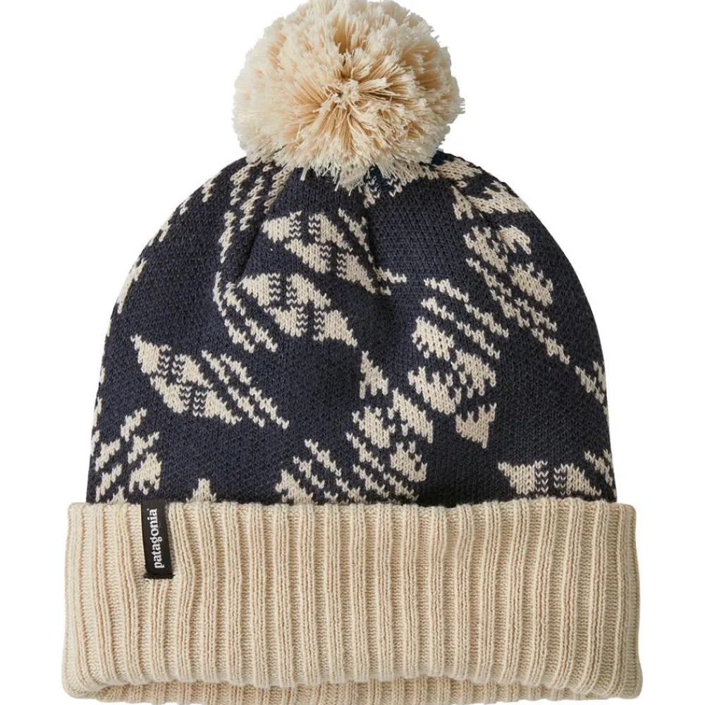 Bonnet Et Bandeau<Patagonia Bonnet Powder Town Beanie Synchilaed Flight Smolder Blue