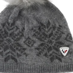 Discount Bonnet W Snowflake Heather Grey Bonnet Et Bandeau
