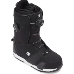 Boots Lotus Step on Black White Femme Step On Fix Et Boots|Boots Femme