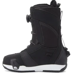 Boots Lotus Step on Black White Femme Step On Fix Et Boots|Boots Femme