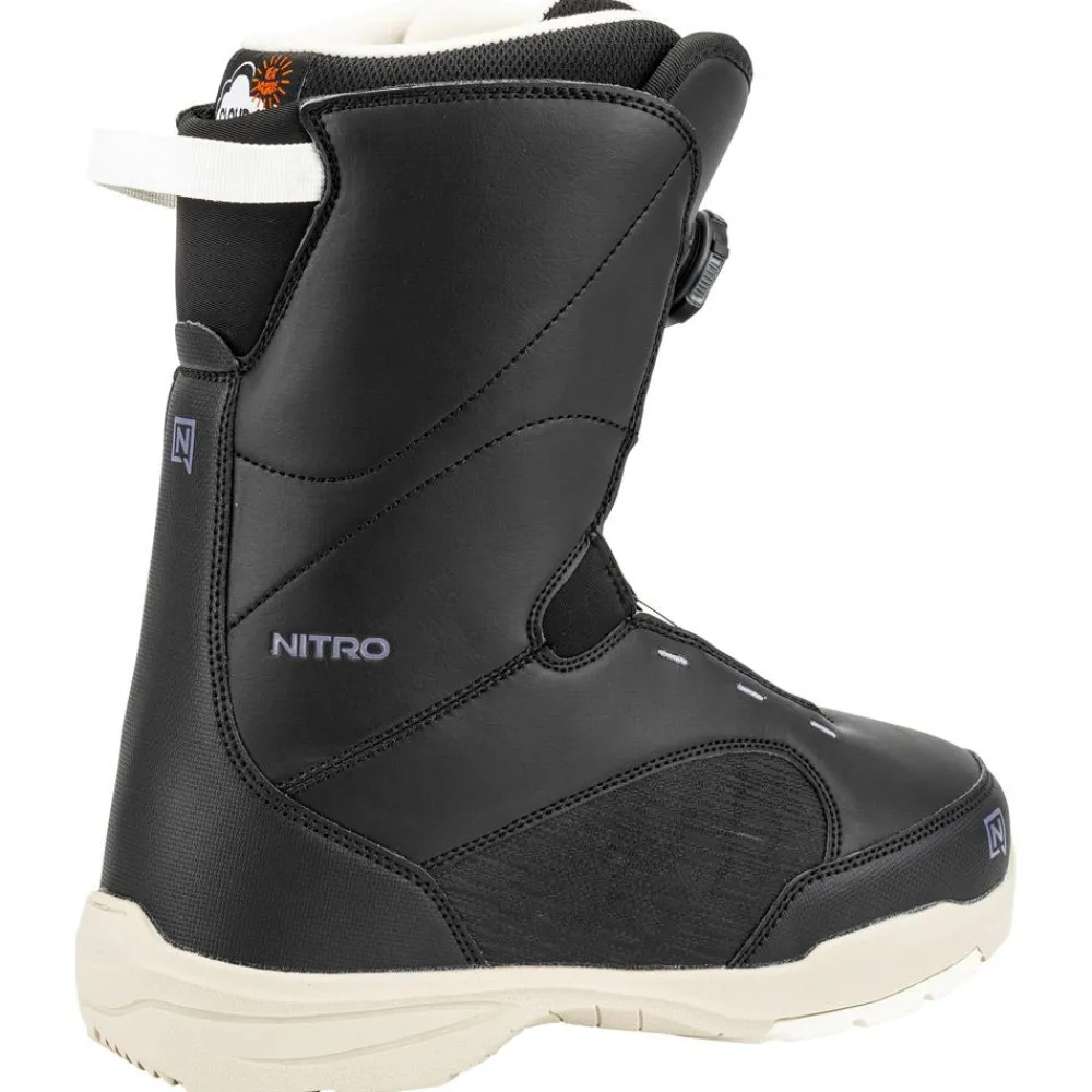 Boots Flora Boa Black Femme Boots Femme
