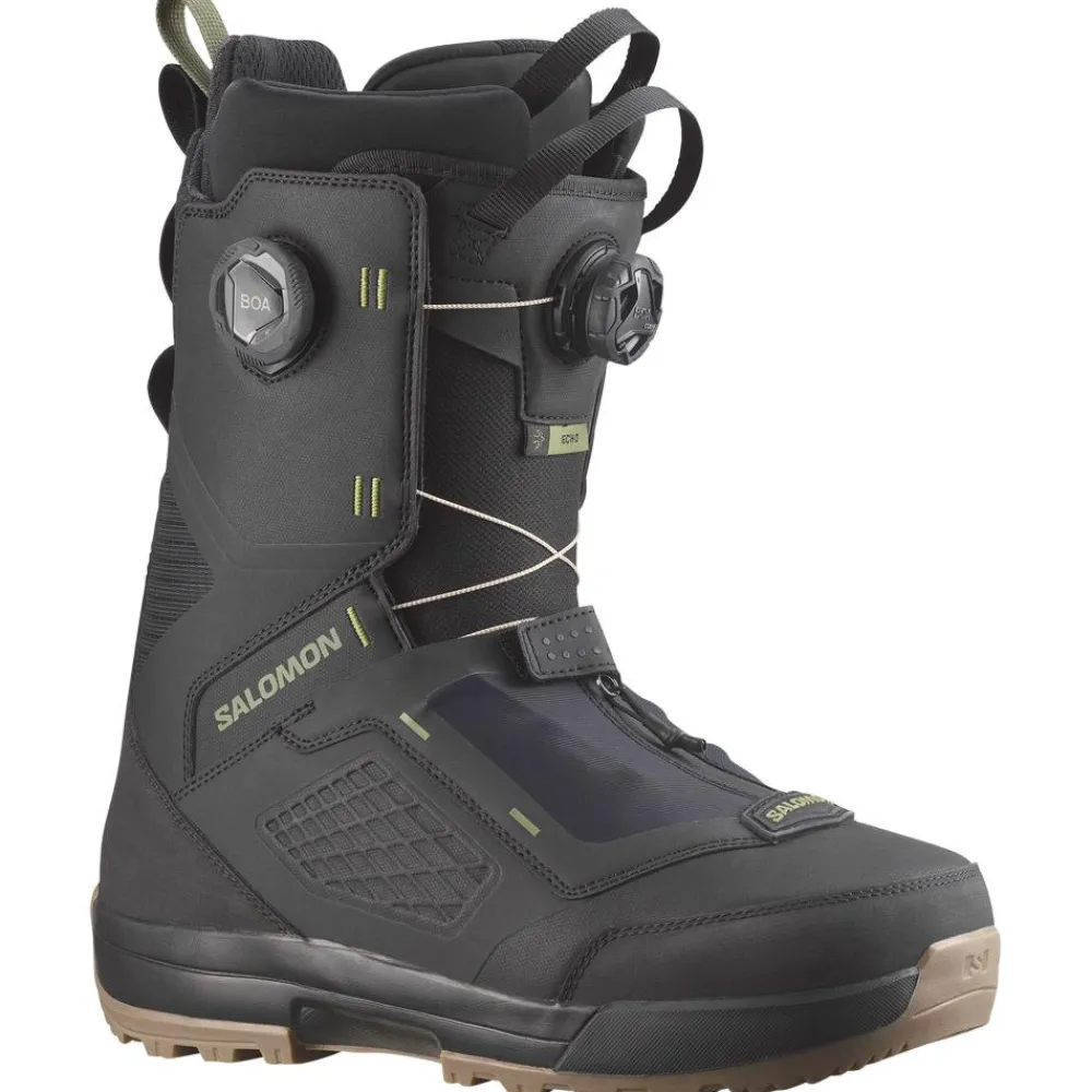 Outlet Boots Echo Dual Boa Black Homme Boots Homme