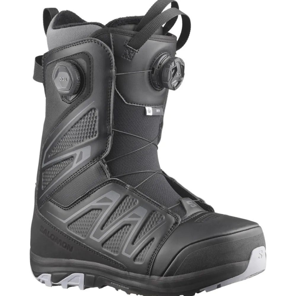 Hot Boots Ivy Boa Black Femme Boots Femme