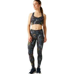 Brassiere De Sport|Sous-Vêtement Femme<DARE2B Brassière Swift III Brassière Black Energetic Print