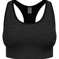Sale Brassière Seamless Medium Padded Sport Brassière Black Melange Femme Brassiere De Sport|Sous-Vêtement Femme