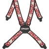 Outlet Bretelles Factory Suspenders Arctic White Iron Red Bretelles