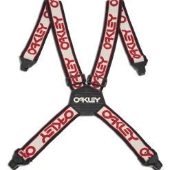 Outlet Bretelles Factory Suspenders Arctic White Iron Red Bretelles