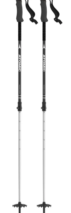 Clearance Bâton Bct Touring (110-135cm) Black Silver Femme Bâtons Téléscopiques|Bâtons Femme