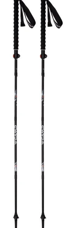 Bâtons De Randonnée Carbone|Bâtons De Marche Pliable<C.A.M.P. Bâton Sky Carbon Plus 115-135 Black