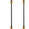 New Bâton Stick Mustang Dore / Noir Bâtons De Marche Télescopique