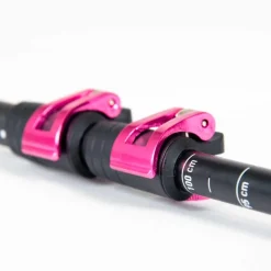 Discount Bâton B Light Rubis Carbone/Alu 125 cm Noir Rose Bâtons De Randonnée Carbone|Bâtons De Marche Télescopique