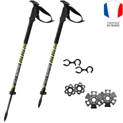 Discount Bâton Horizon 2 Black Yellow Femme Bâtons Téléscopiques|Bâtons Femme
