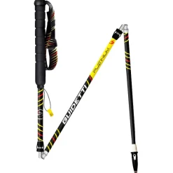 Bâtons Trail<Guidetti Bâton Platinium Aero Carbone Perf Noir Jaune