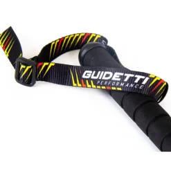 Bâtons Trail<Guidetti Bâton Platinium Aero Carbone Perf Noir Jaune