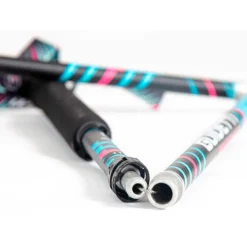 Hot Bâton Platinium Aero Carbone Pulse Noir Turquoise Bâtons Trail